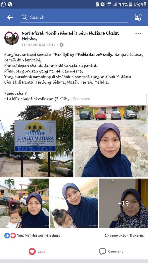 Mutiara Chalet Malacca Exterior foto